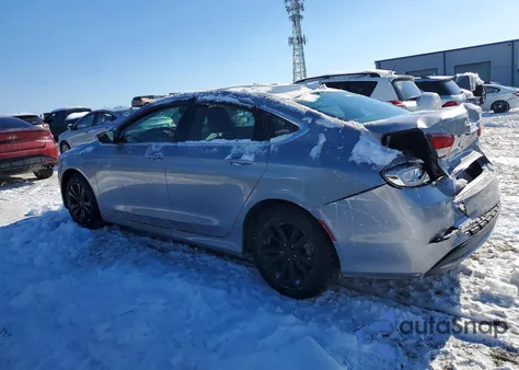 2016 Chrysler 200 Limited z USA, uszkodzony, nr VIN 1C3CCCABXGN155789